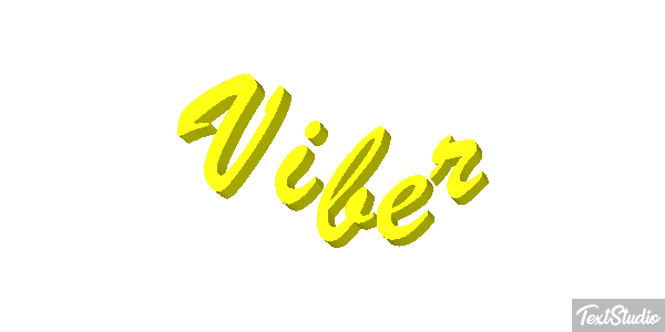 Viber Efekt tekstowy