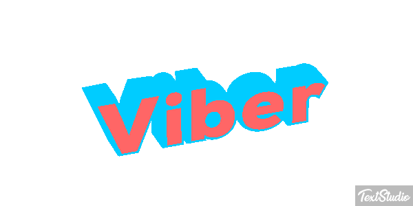 Viber Efekt tekstowy
