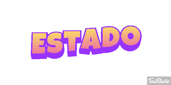 Estado Efeito do texto