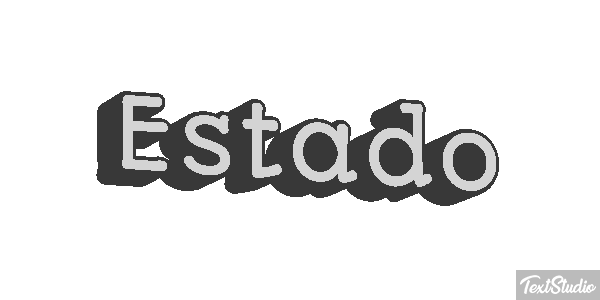 Estado Efeito do texto