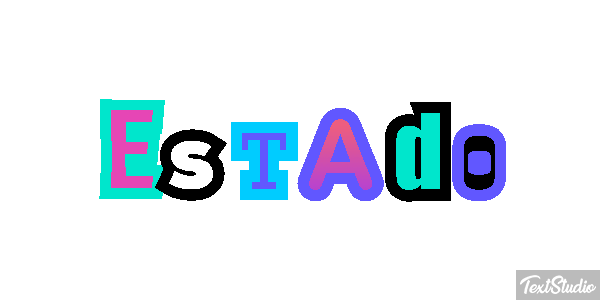 Estado Efeito do texto