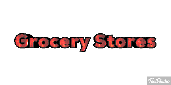 Grocery Stores Efeito do texto