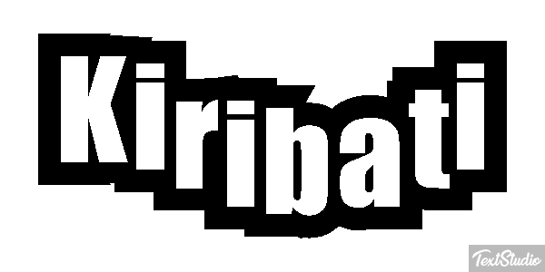 Kiribati Effetto testo