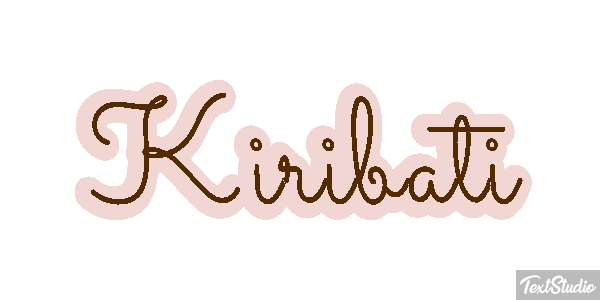 Kiribati Effetto testo