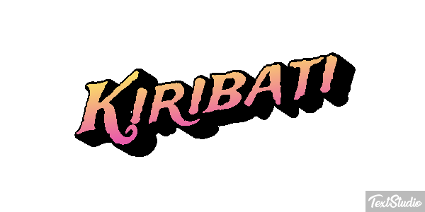 Kiribati Effetto testo