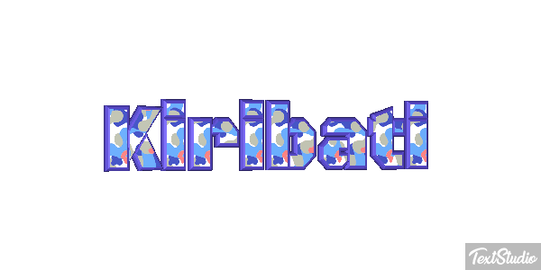 Kiribati Effetto testo