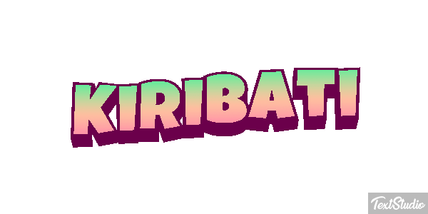 Kiribati Effetto testo