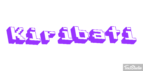 Kiribati Effetto testo