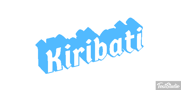 Kiribati Effetto testo