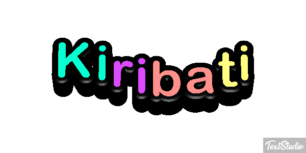 Kiribati Effetto testo