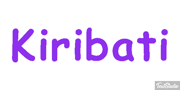 Kiribati Effetto testo