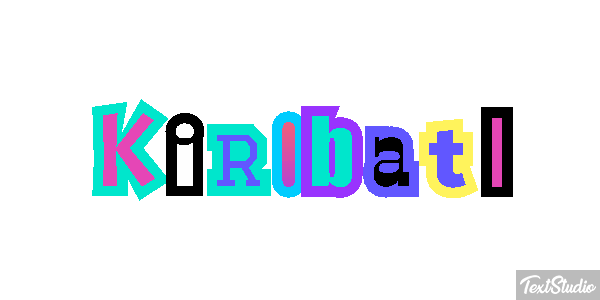 Kiribati Effetto testo