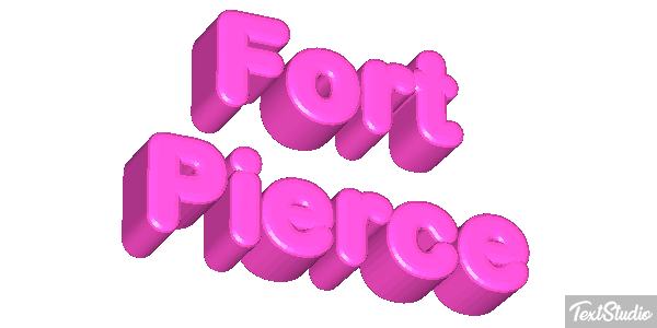 Fort Pierce Efeito do texto