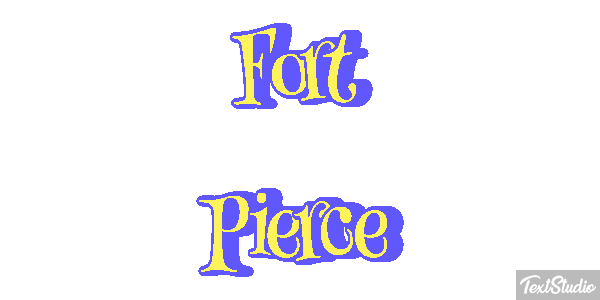Fort Pierce Efeito do texto