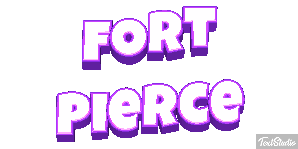 Fort Pierce Efeito do texto
