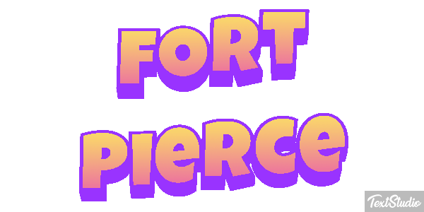Fort Pierce Efeito do texto