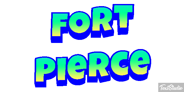 Fort Pierce Efeito do texto