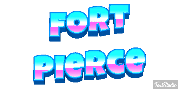 Fort Pierce Efeito do texto