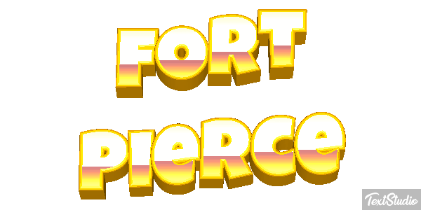 Fort Pierce Efeito do texto