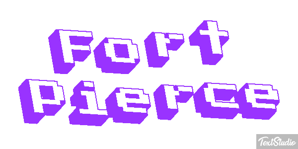 Fort Pierce Efeito do texto