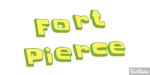 Fort Pierce Efeito do texto