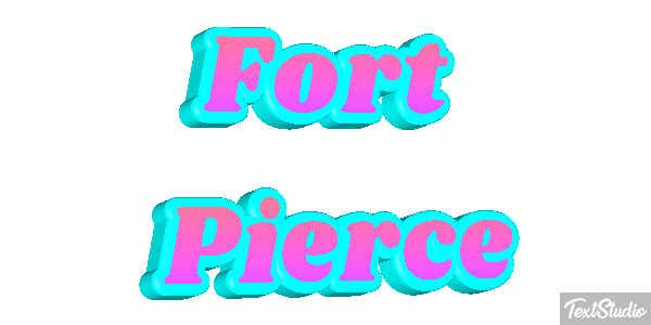 Fort Pierce Efeito do texto