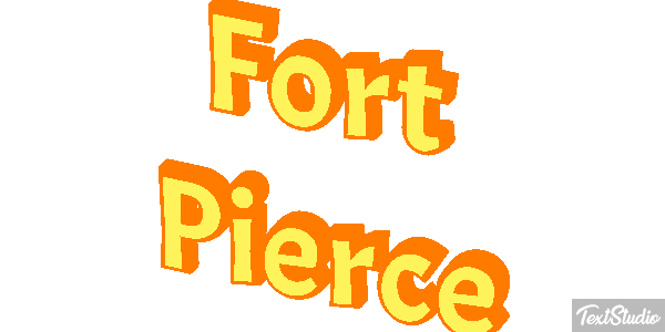 Fort Pierce Efeito do texto