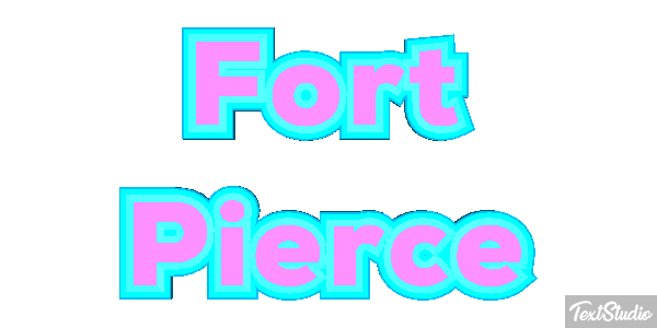 Fort Pierce Efeito do texto