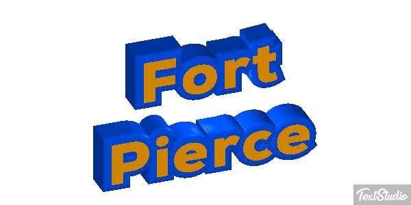 Fort Pierce Efeito do texto