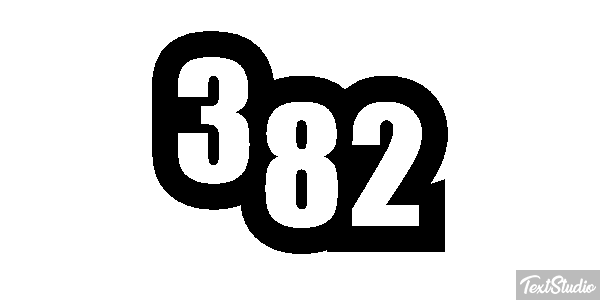 382 Text effect