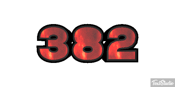 382 Text effect