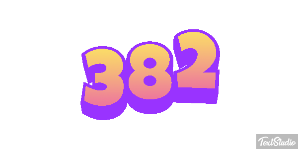 382 Text effect