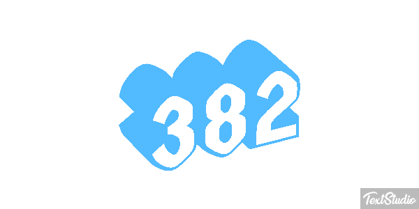 382 Text effect
