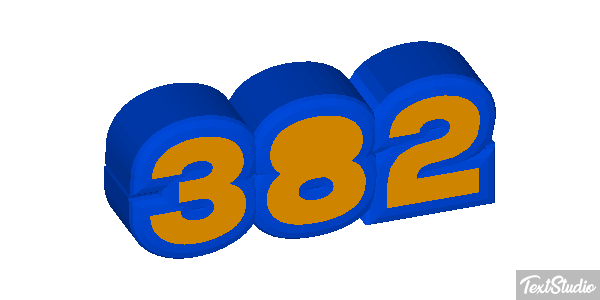 382 Text effect