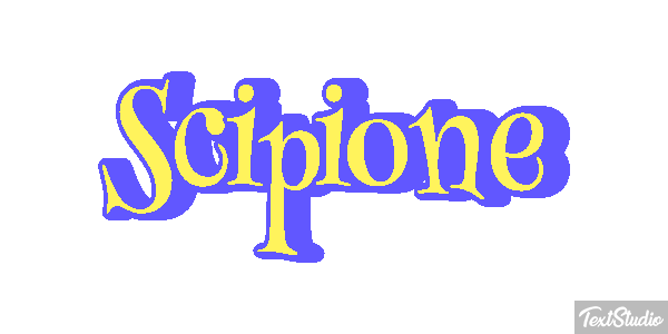 Scipione Effetto testo