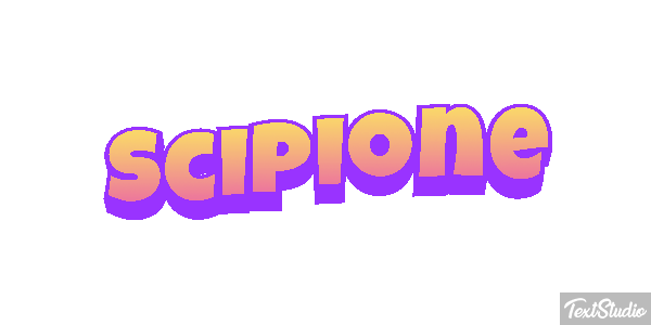 Scipione Effetto testo
