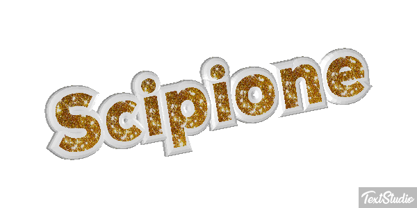 Scipione Effetto testo