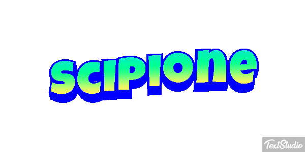 Scipione Effetto testo