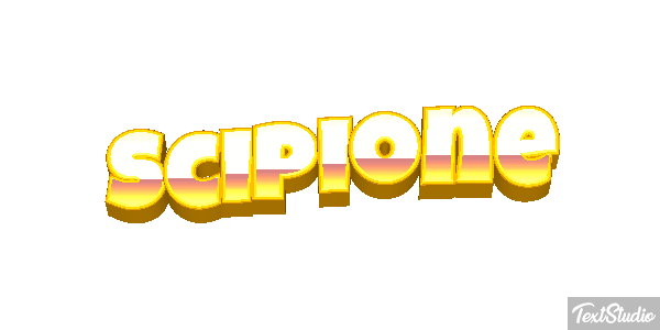 Scipione Effetto testo