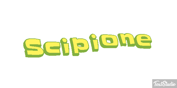 Scipione Effetto testo