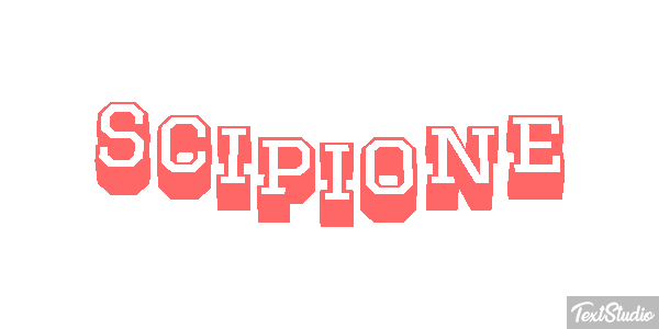 Scipione Effetto testo