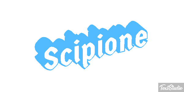 Scipione Effetto testo