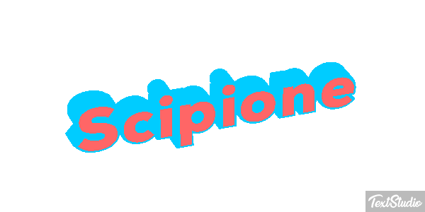 Scipione Effetto testo