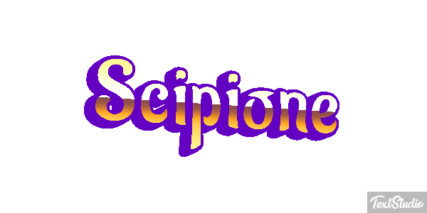 Scipione Effetto testo