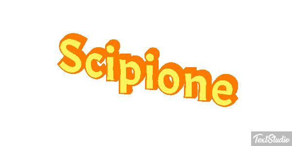 Scipione Effetto testo