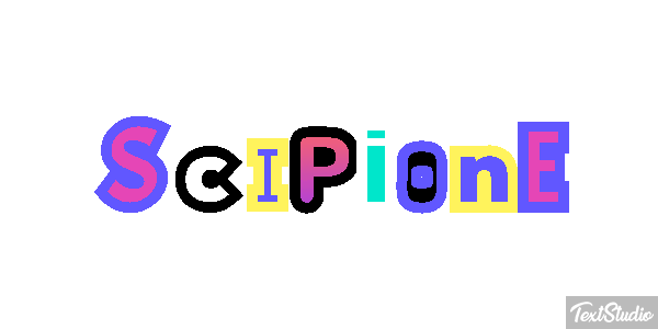 Scipione Effetto testo