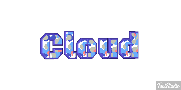 Cloud Text effect