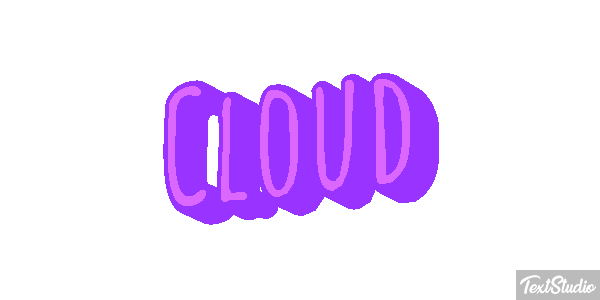 Cloud Text effect