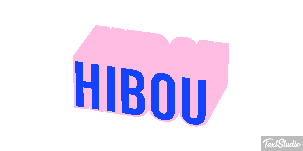Hibou Effet de texte