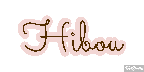 Hibou Effet de texte